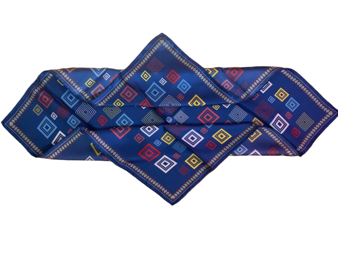 Foulard · Pantheon · colore blu